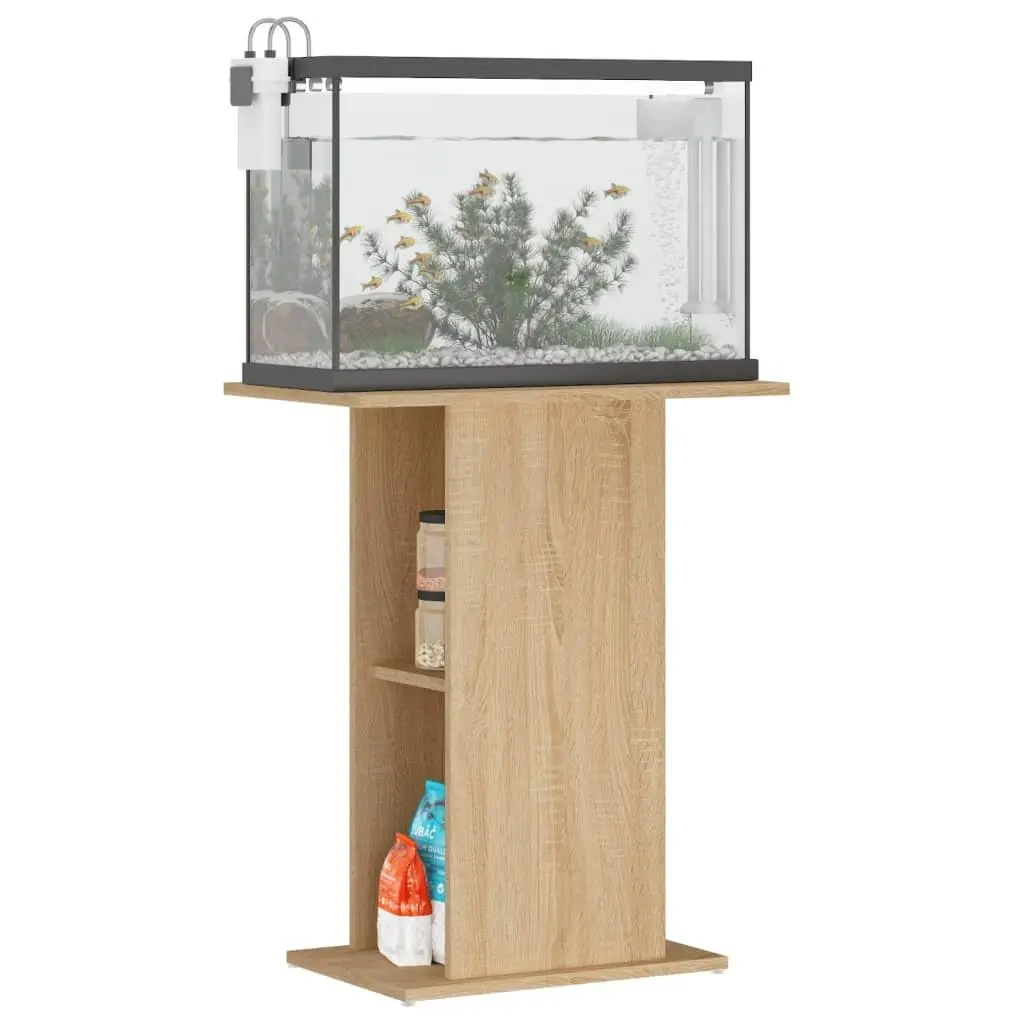 Brown Aquarium Stand with Storage
