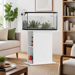 Specifications of the White Aquarium Stand - 75x36x72.5cm