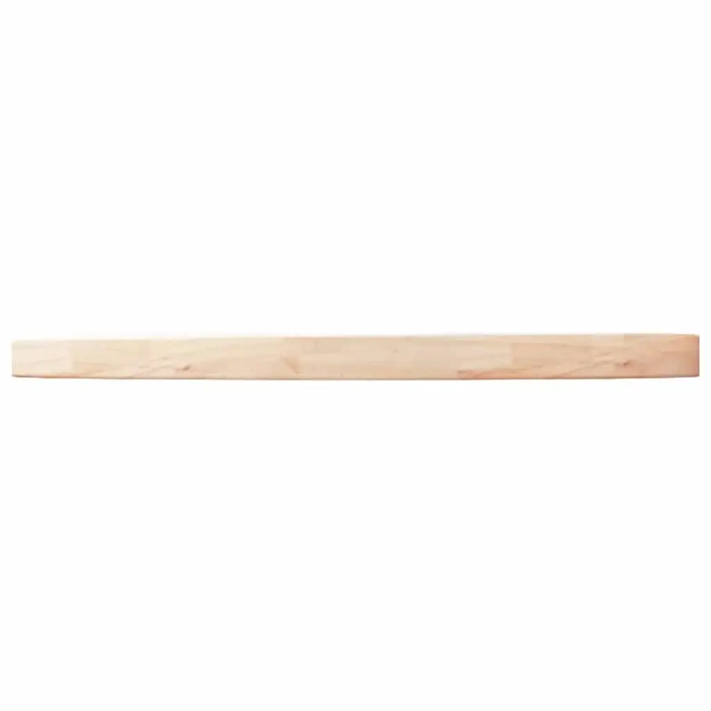 Round Solid Wood Table Top Dining Side Tabletop Ø50cm x 3cm Brown Pine
