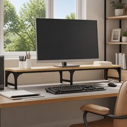Monitor Stand Riser Dimensions: 105 x 23 x 15.5 cm