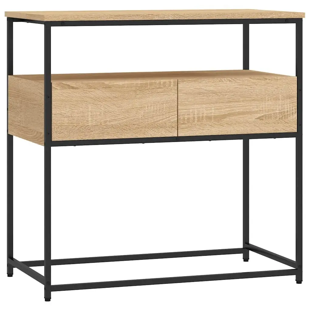 Console Table Entryway Hallway Living Room Brown 75W x 40D x 75H cm