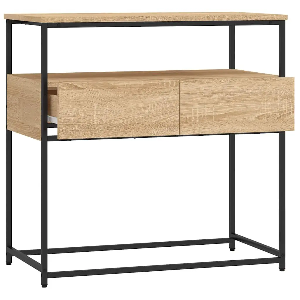 Console Table Entryway Hallway Living Room Brown 75W x 40D x 75H cm