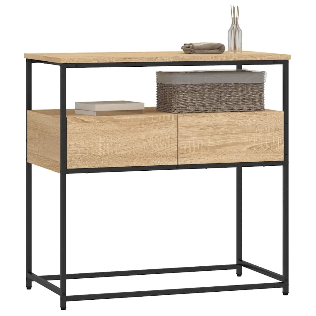 Console Table Entryway Hallway Living Room Brown 75W x 40D x 75H cm