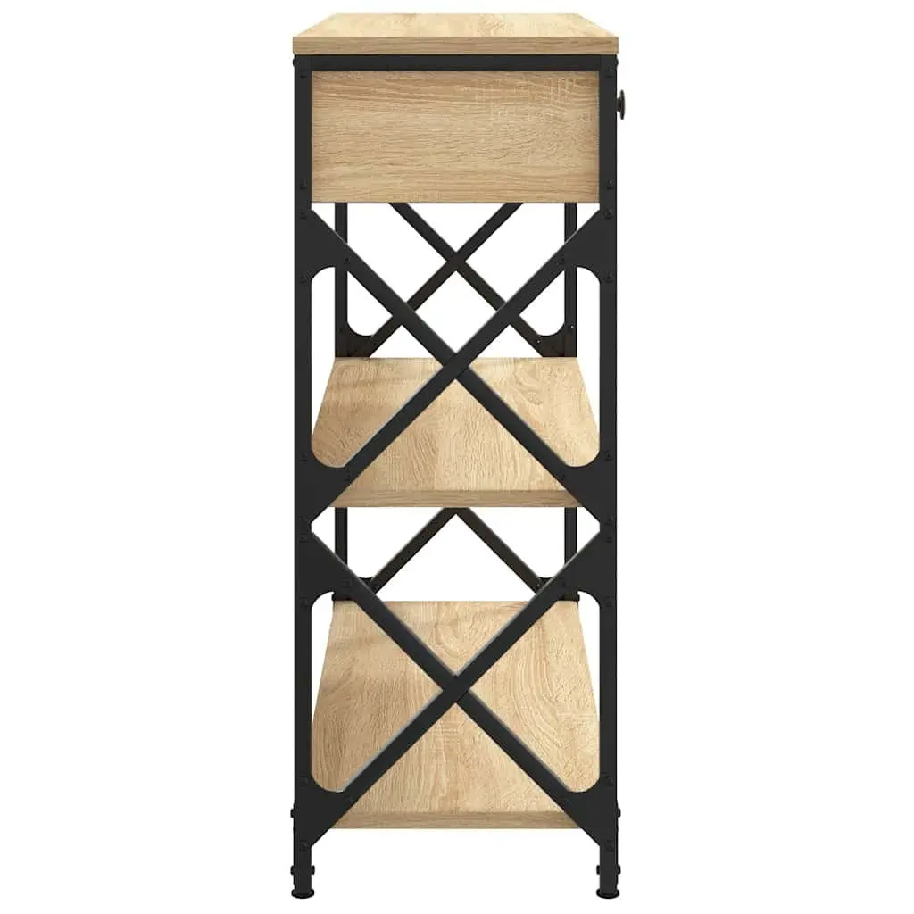 End Table Console Hallway Entryway Accent Storage Display Brown Sofa Side