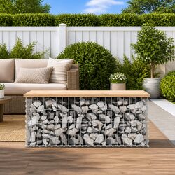 Garden Bench Outdoor Seating 103x44x42cm in Brown