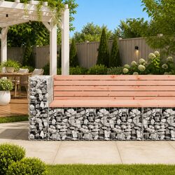 Garden Bench Dimensions: 122 x 71 x 65.5 cm, Douglas Wood