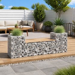 Specifications of Garden Bench with Planters for Outdoor Areas