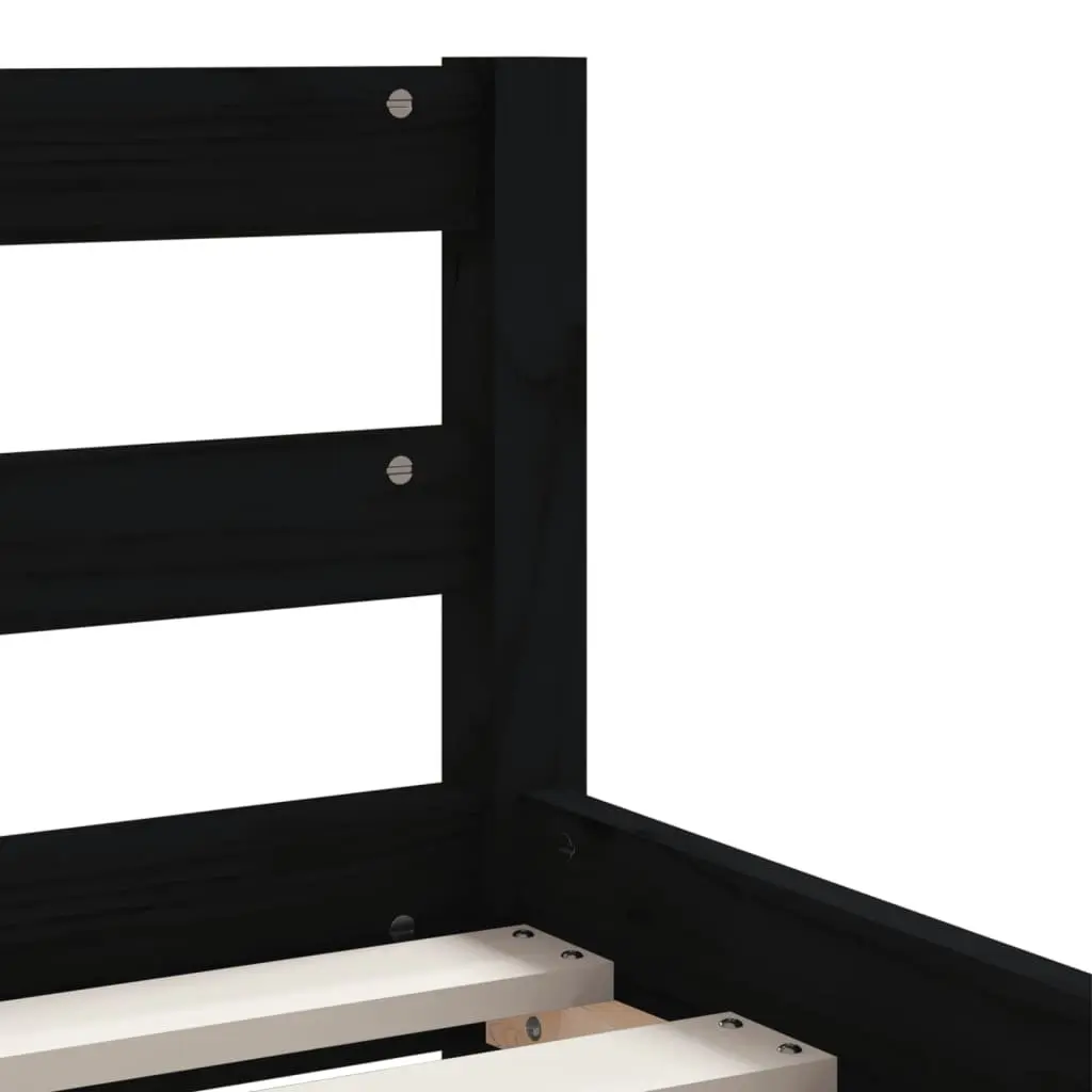 Kids Bed Frame with Storage Drawers 90x190 cm Solid Pine Wood Single Bed