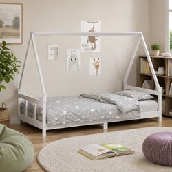 Specifications of Kids Bed Frame 90x190 cm White