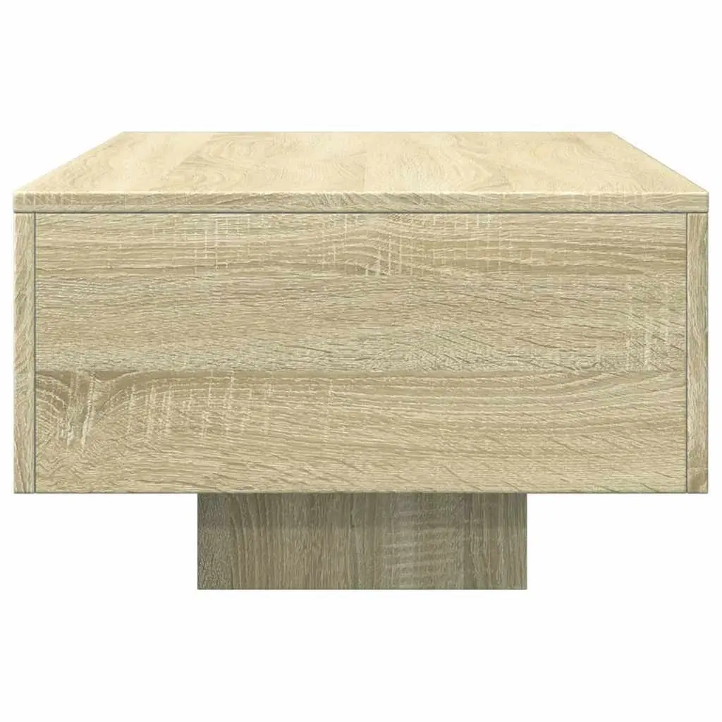 Coffee Table Living Room 100x49.5x31 cm Engineered Wood Sonoma Oak