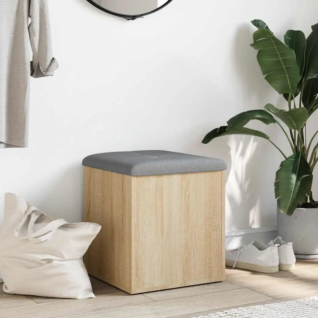 Storage Bench Hallway Entryway 42x42x45 cm