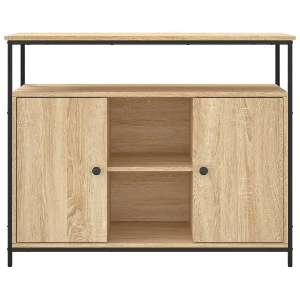 Brown Engineered Wood Sideboard