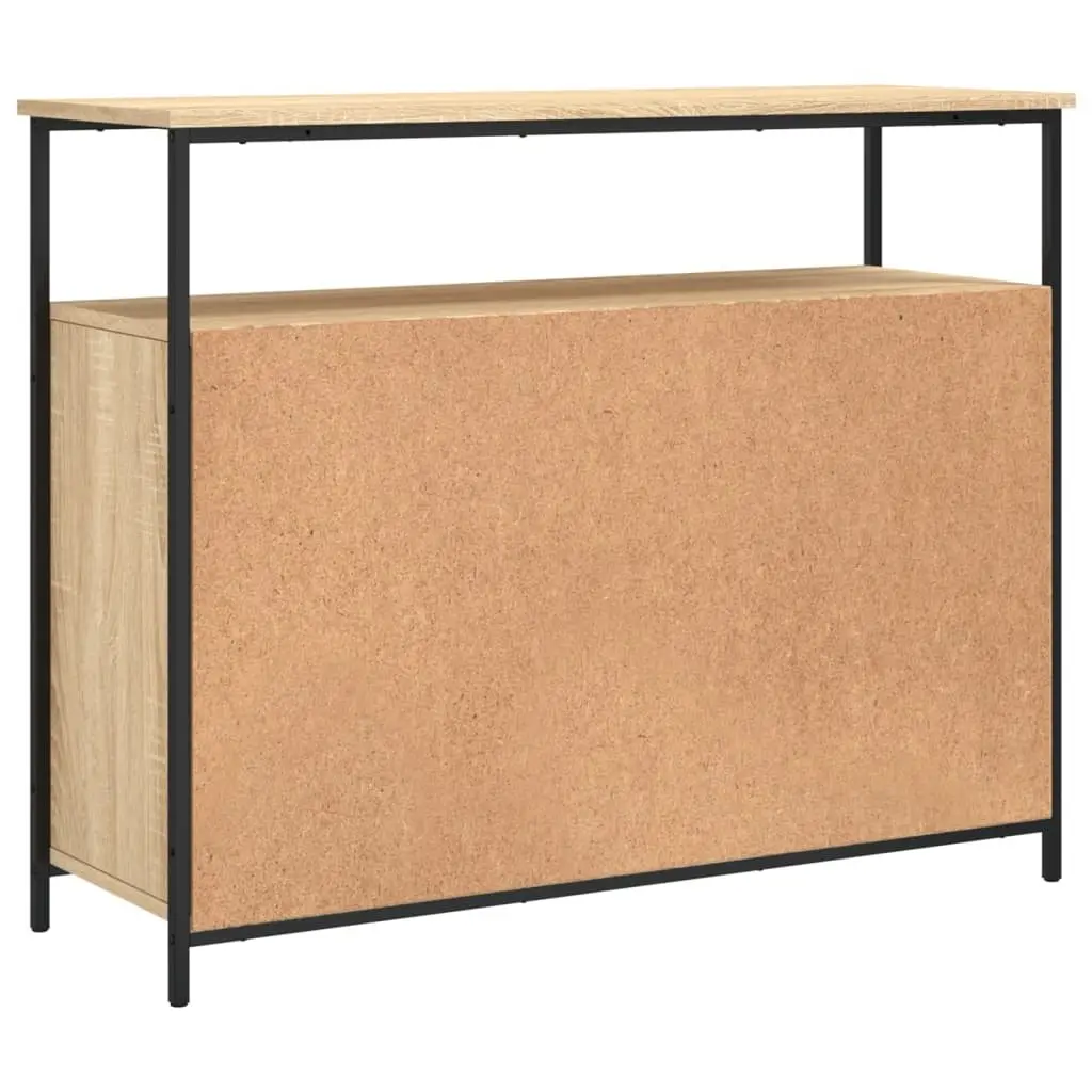 Brown Engineered Wood Sideboard