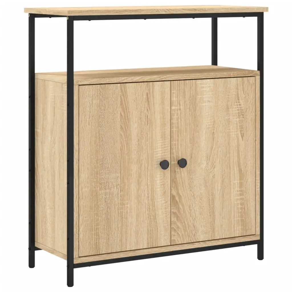 Brown Engineered Wood Sideboard