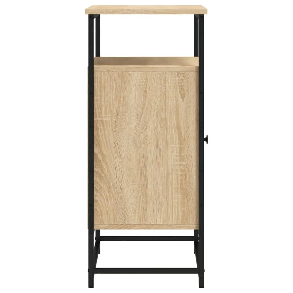 Sideboard Storage Cabinet Living Room Brown 69x35x80cm Engineered Wood