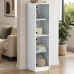 Specifications of the White Highboard Storage Cabinet
