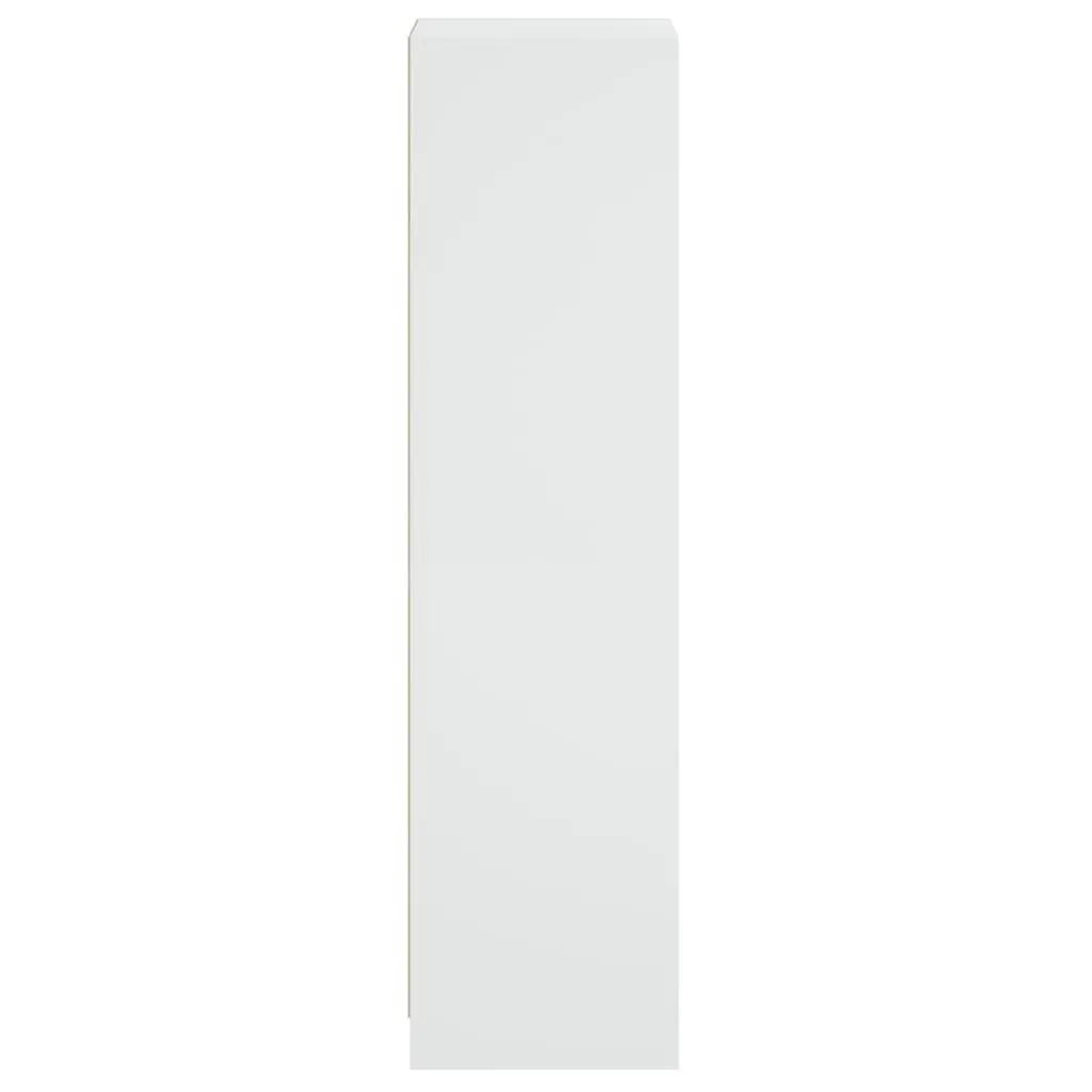 White Highboard Storage Cabinet