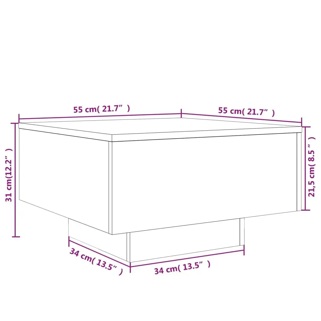 White Modern Coffee Table