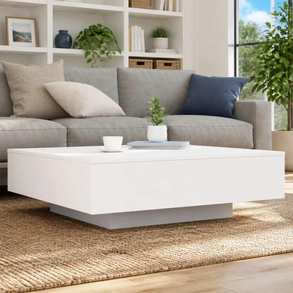 Coffee Table Living Room 100 x 100 x 31 cm