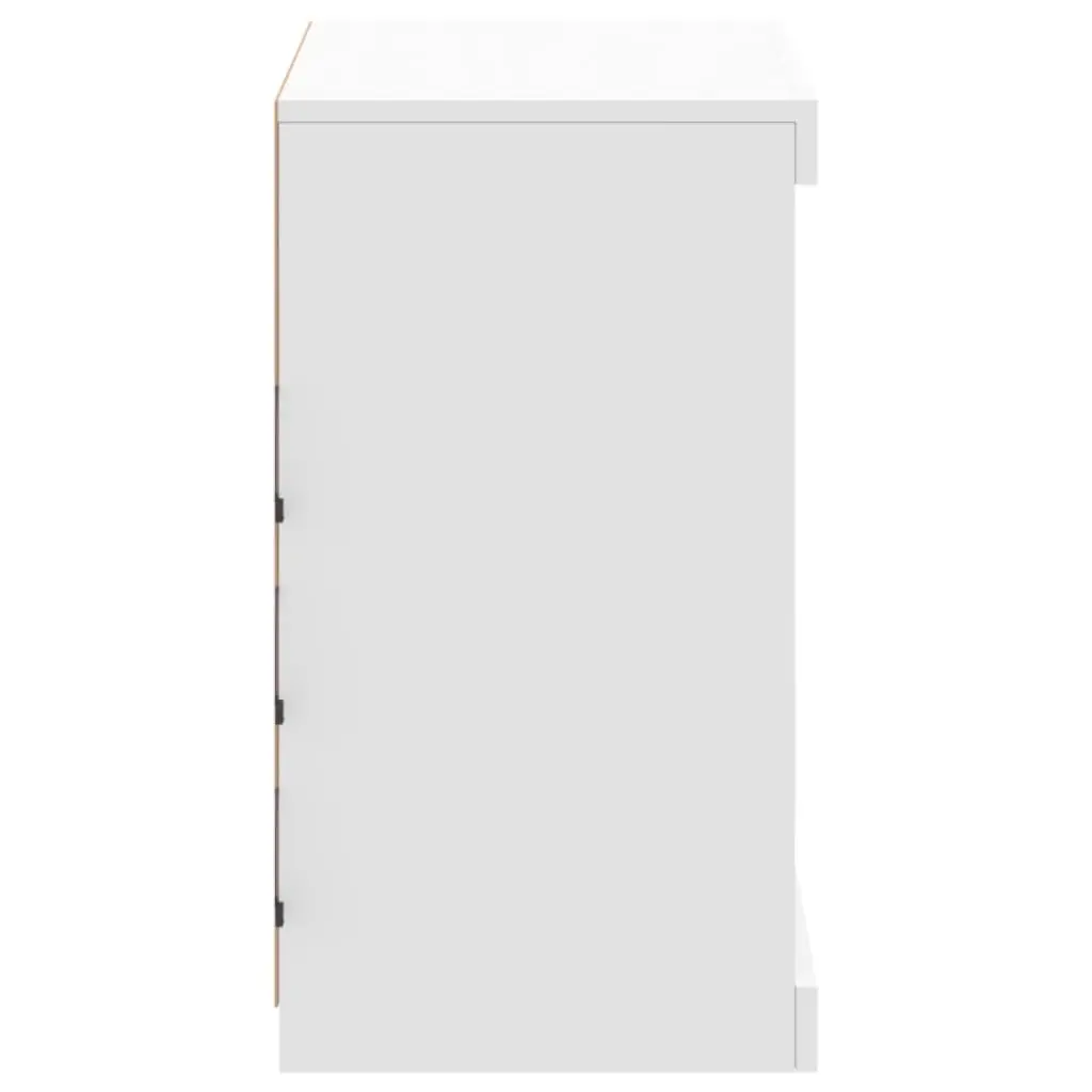 Sideboard Cabinet for Living Room with RGB LED Lights 60.5x37x67cm
