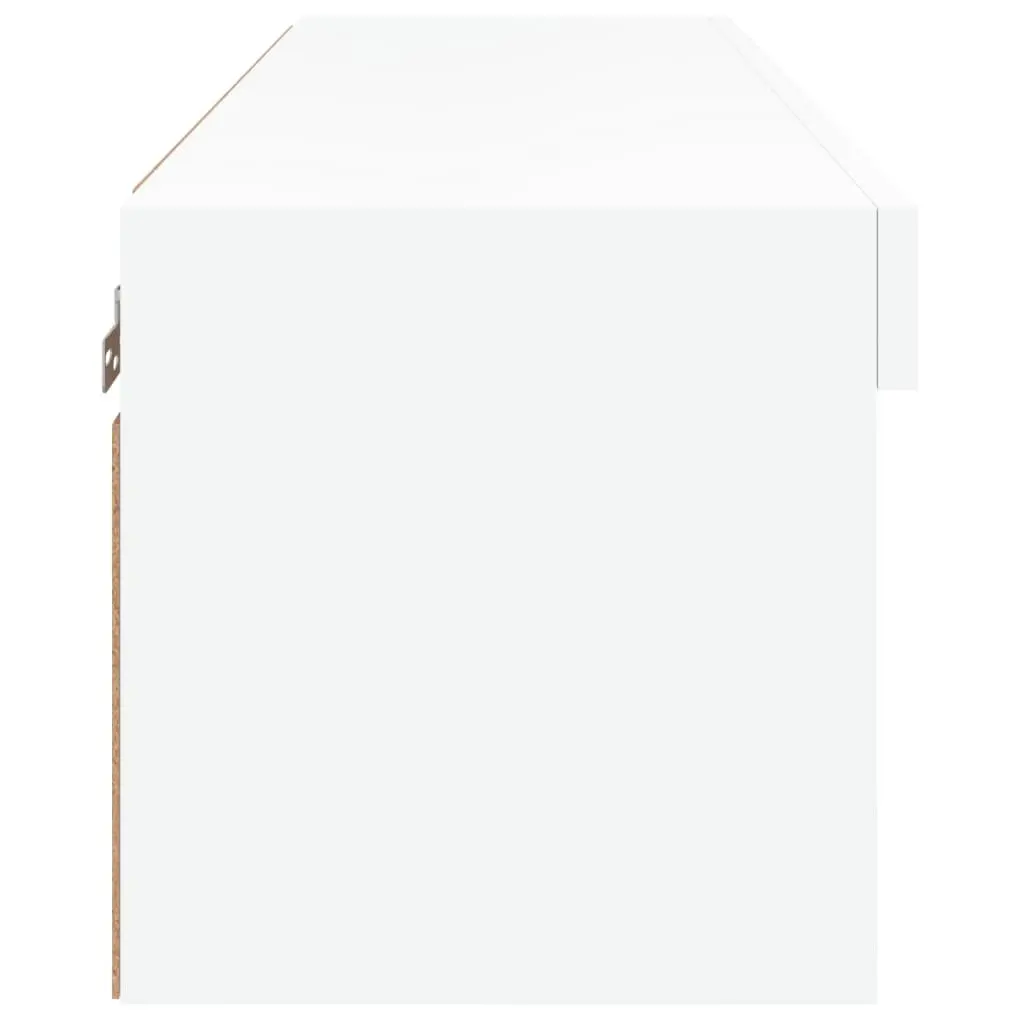 TV Cabinet for Living Room Wall-Mounted White 80x30x30cm