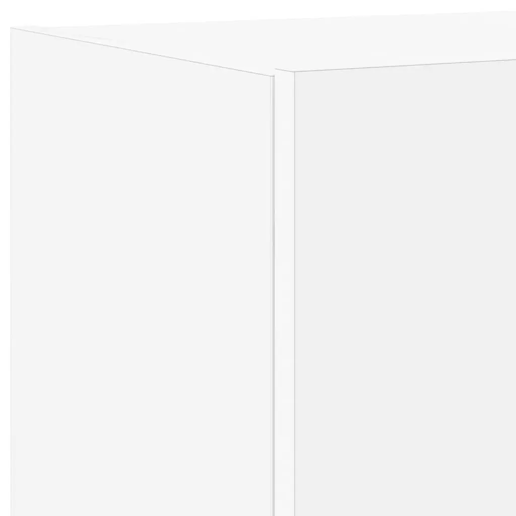 TV Wall Cabinet for Living Room White Wall-Mounted 100 x 35 x 31 cm