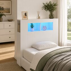 Specification-Driven LED Headboard White 100cm
