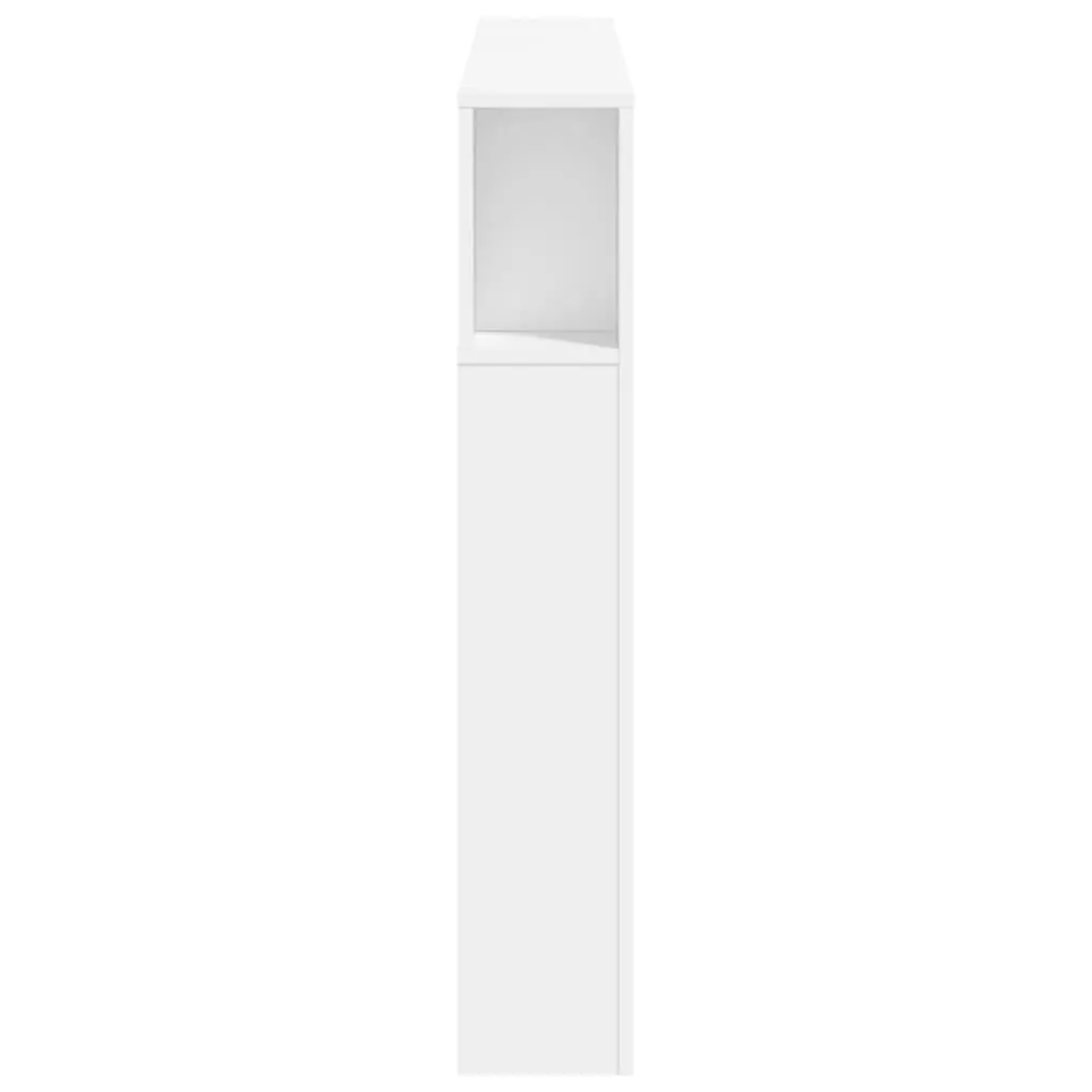 White LED Headboard 140 cm