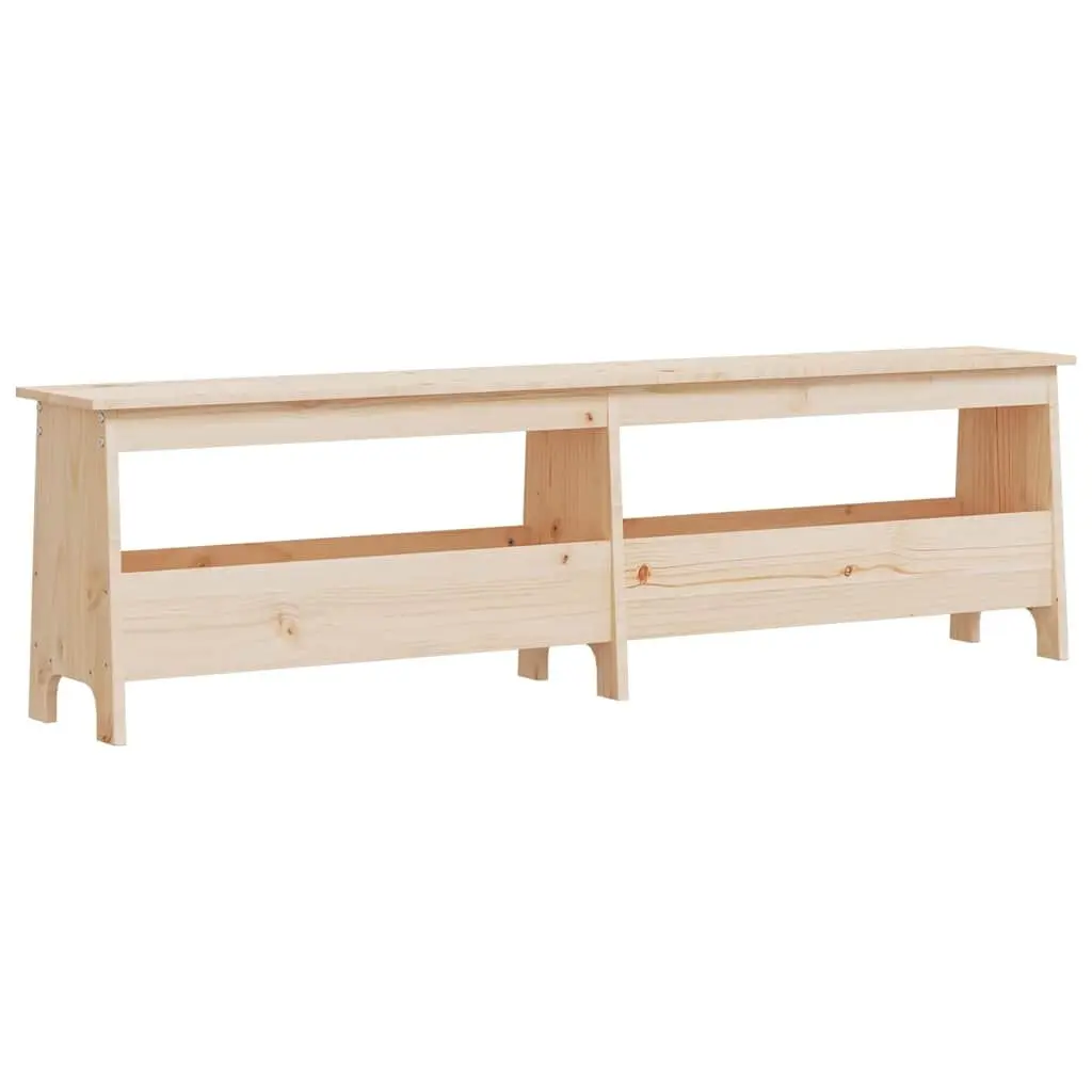 160cm Solid Pine Storage Bench