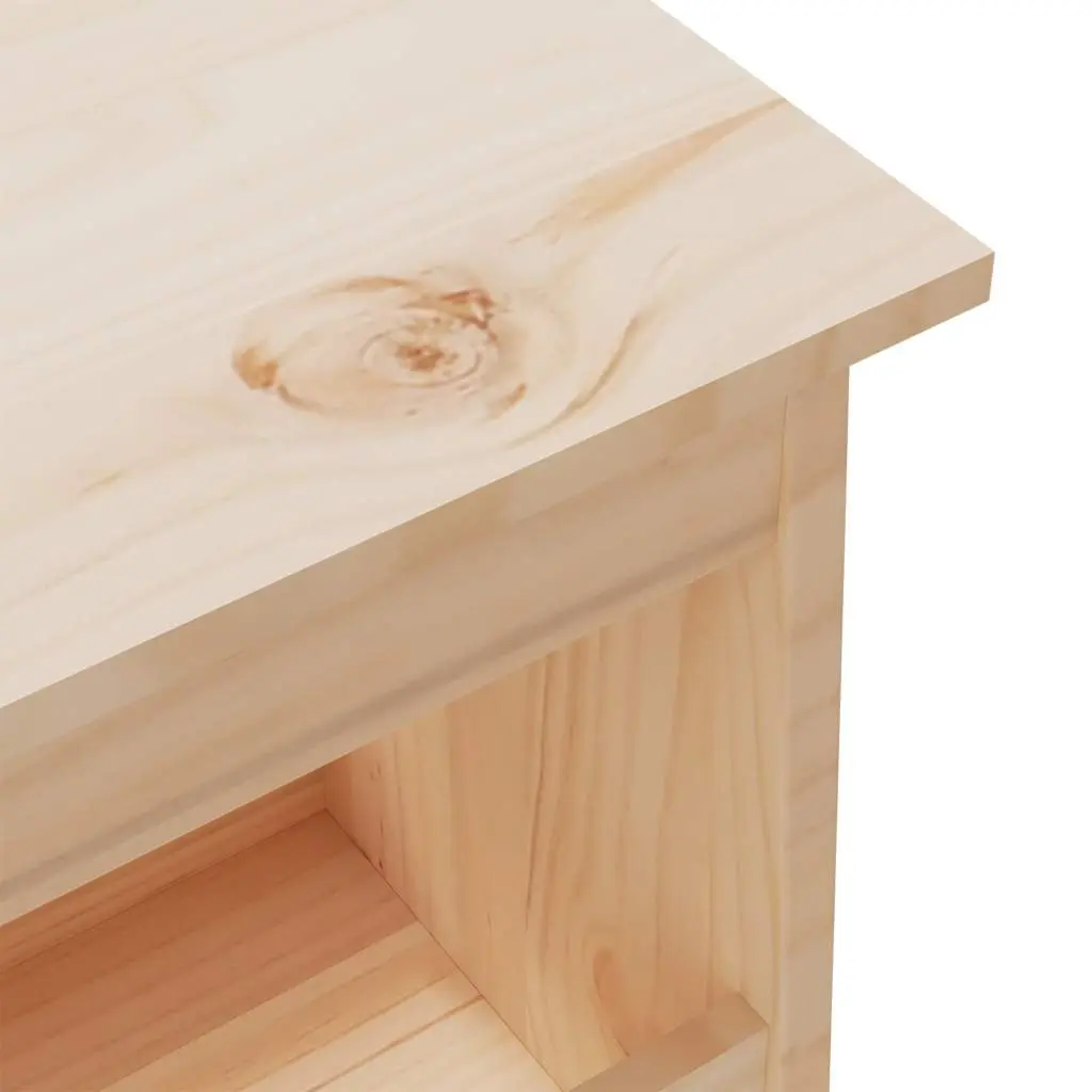 160cm Solid Pine Storage Bench