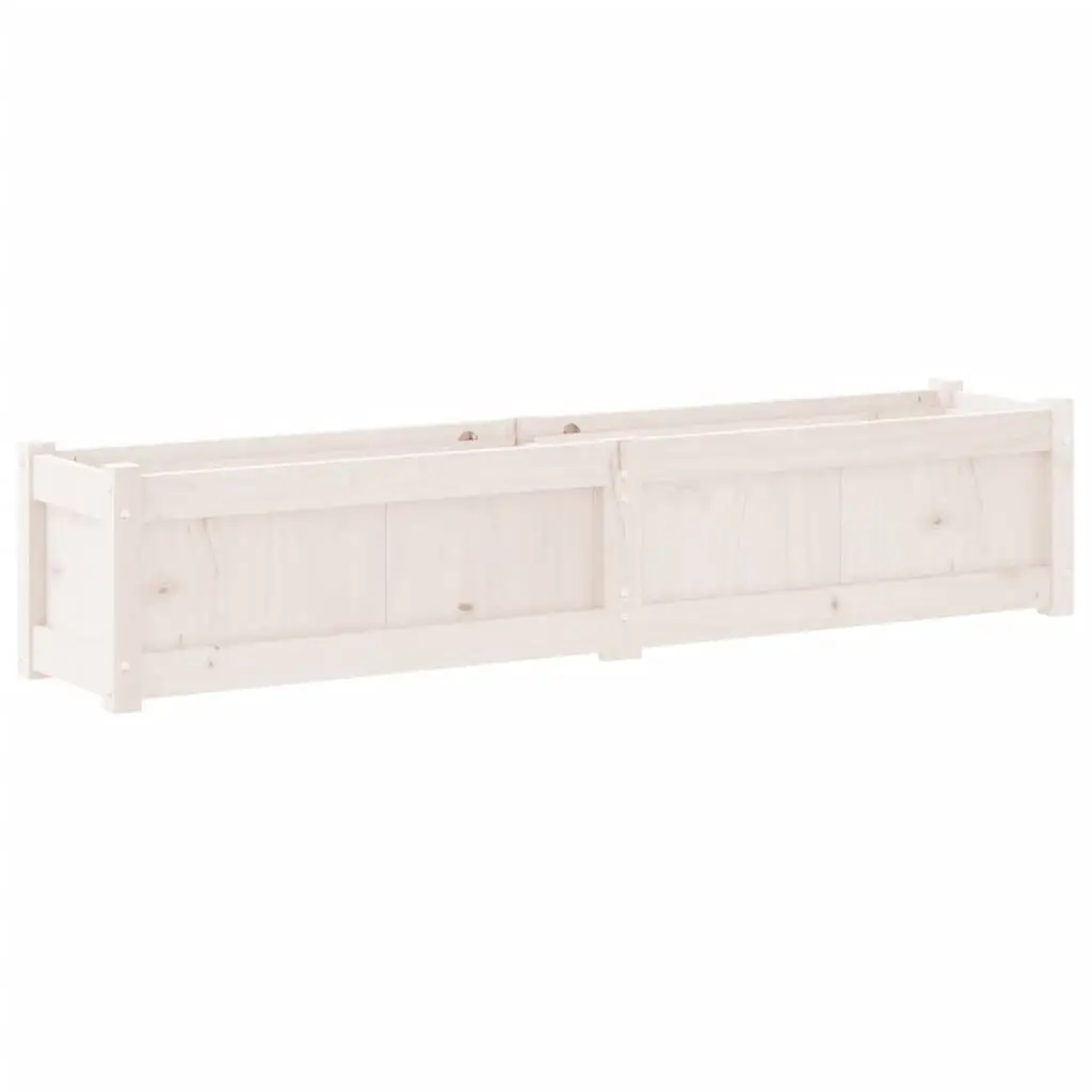 Outdoor Garden Planter Box, 150x31x31 cm Solid Pine