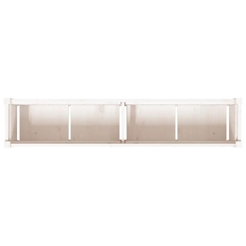Outdoor Garden Planter Box, 150x31x31 cm Solid Pine