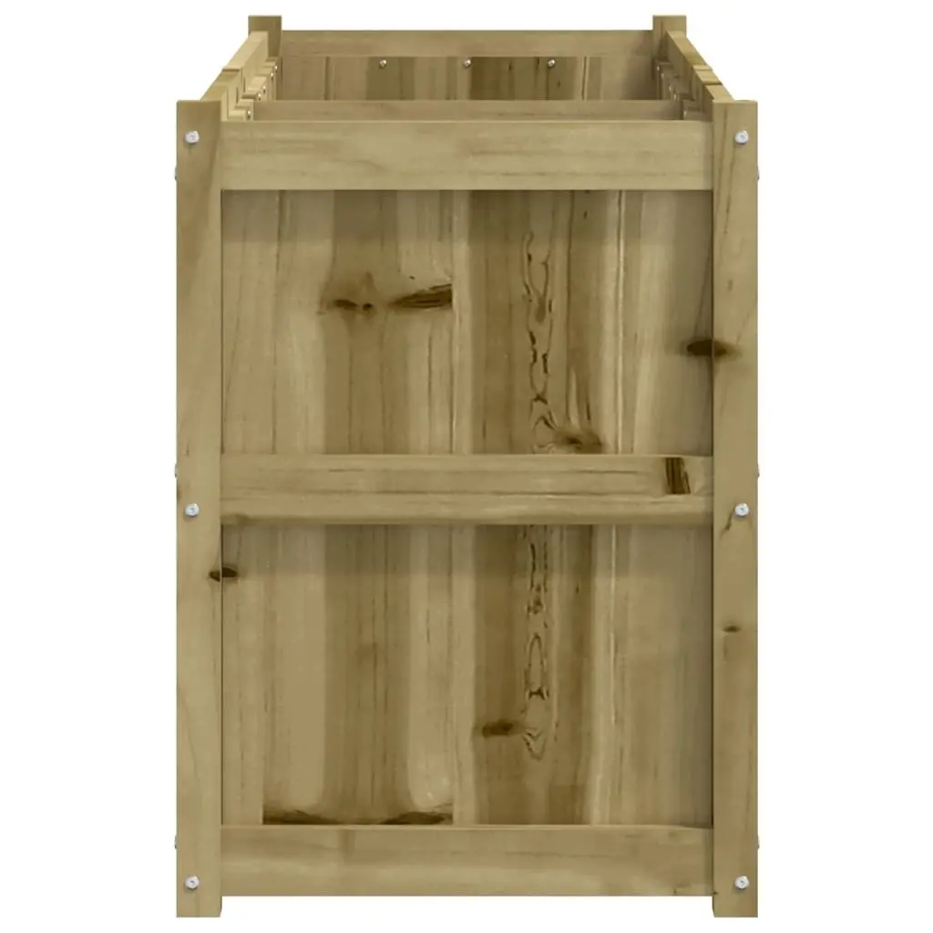 Wooden Garden Planter Box 150x50x70 cm Impregnated Pine Raised Bed Outdoor