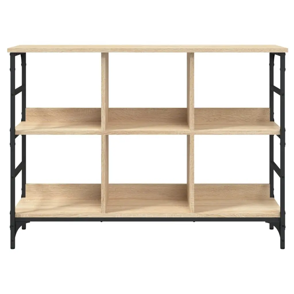 Engineered Wood Sideboard 102W x 32D x 73.5H cm in Brown