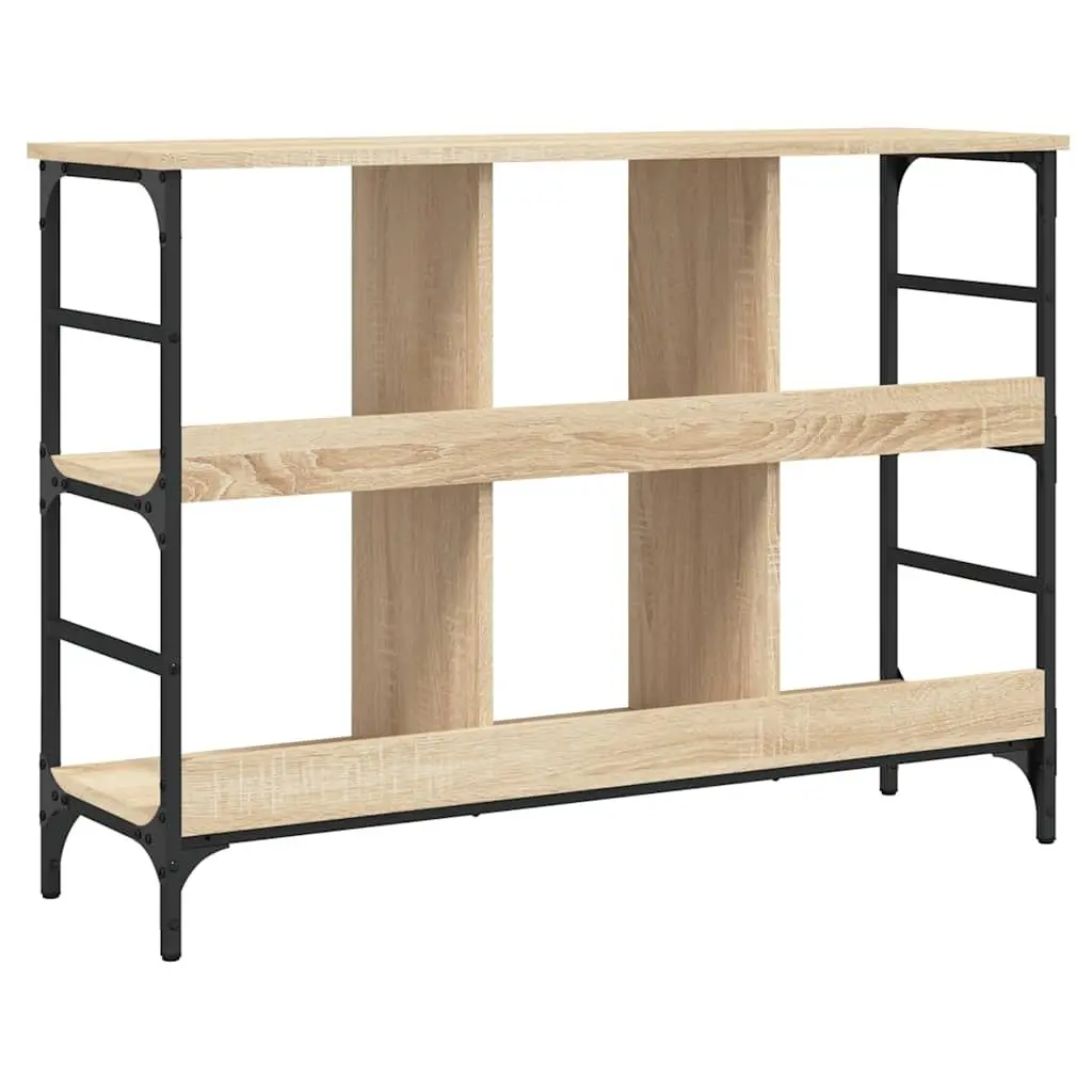 Engineered Wood Sideboard 102W x 32D x 73.5H cm in Brown