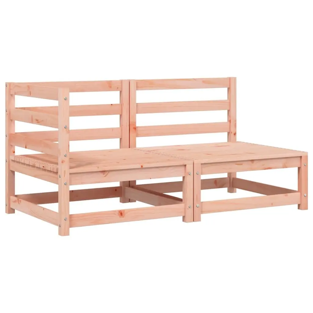 2-Seater Garden Sofa for Outdoor Use Solid Wood with Cushions