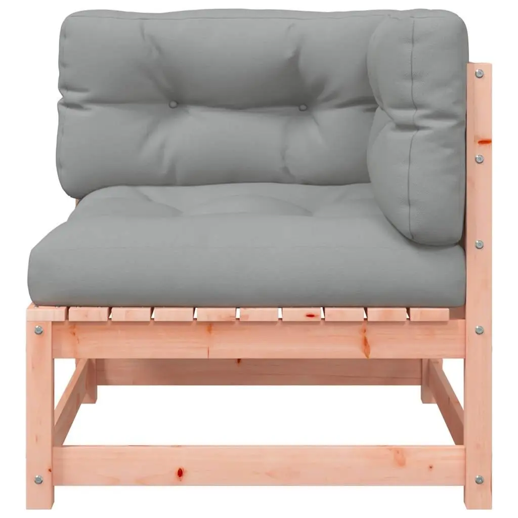 2-Seater Garden Sofa for Outdoor Use Solid Wood with Cushions