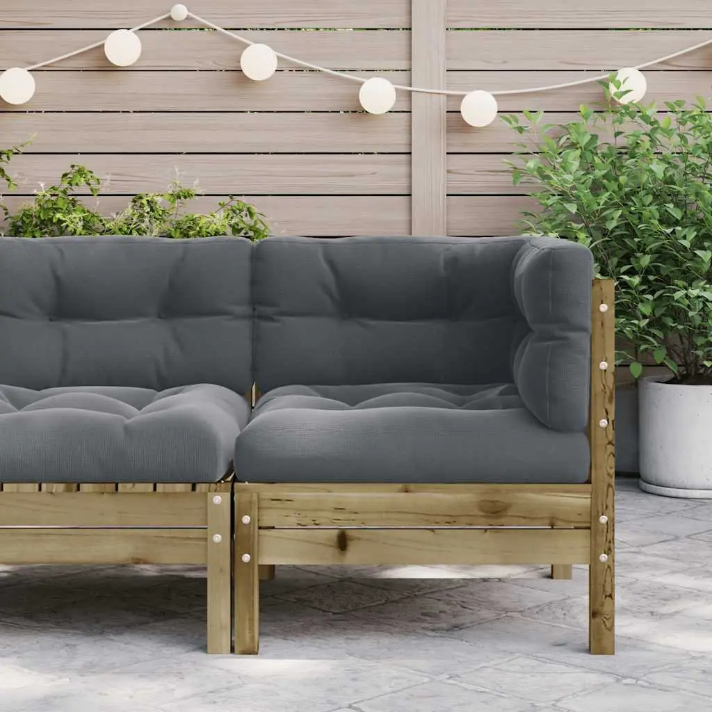Modular Garden Corner Sofa with Cushions