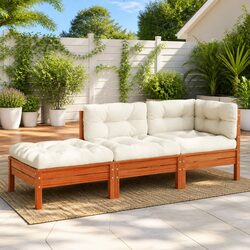 Specifications of 3-Seater Garden Sofa with Footstool
