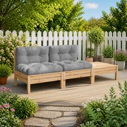 Specifications of 2-Seater Outdoor Sofa Set with Footstool