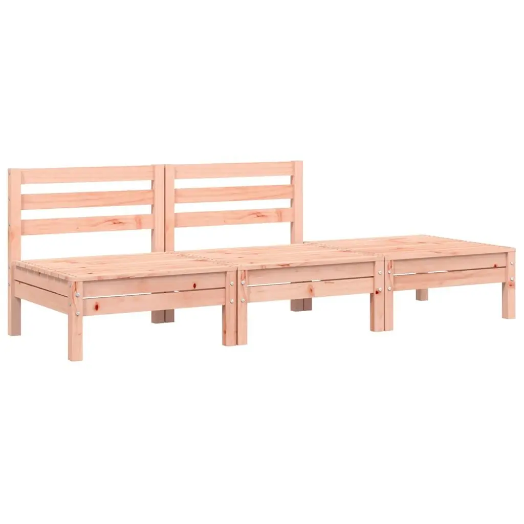 2-Seater Outdoor Sofa Set with Footstool