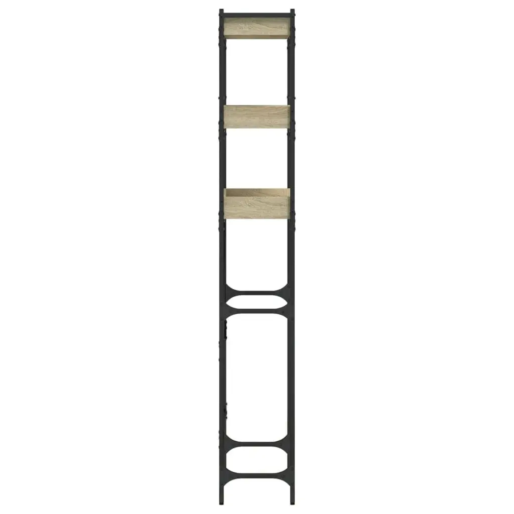 3-Tier Washing Machine Shelf in Sonoma Oak