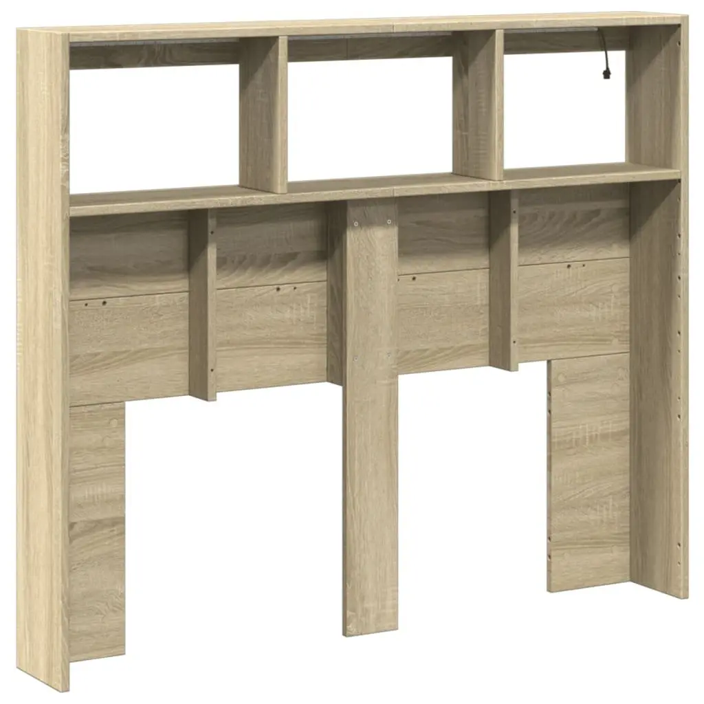 RGB LED Headboard Cabinet, 120 cm