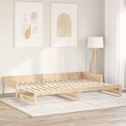 32 pcs Bed Slats Dimensions 90 x 6 x 1.3 cm in Solid Pine Wood