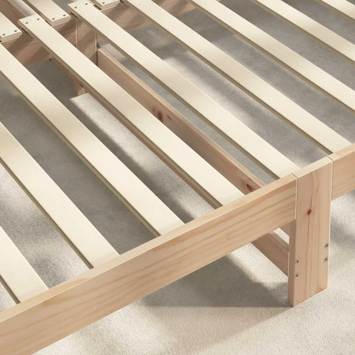 Wooden Bed Slat Replacement Slat Mattress Support Bedroom Furniture Solid Pine 90 x 6 x 1.3 cm