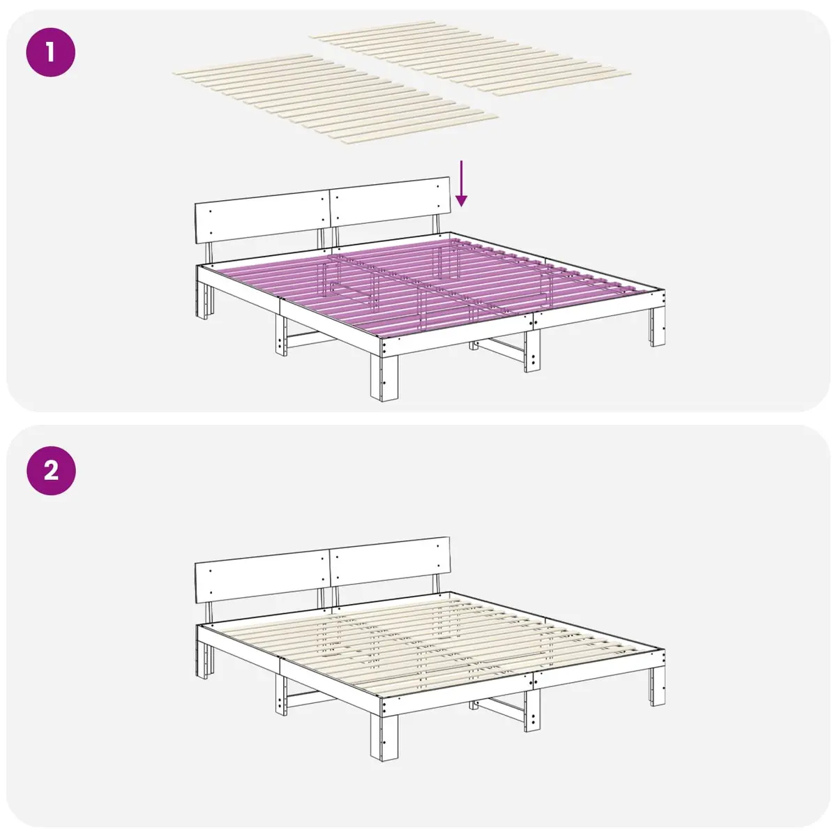 Wooden Bed Slat Replacement Slat Mattress Support Bedroom Furniture Solid Pine 90 x 6 x 1.3 cm