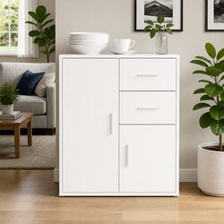 Specifications of White Sideboard 60x31x70 cm