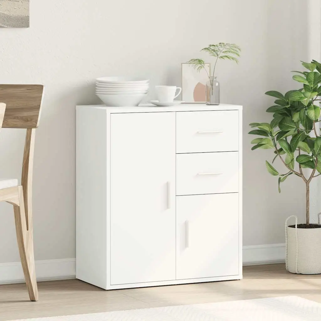 White Sideboard 60x31x70 cm