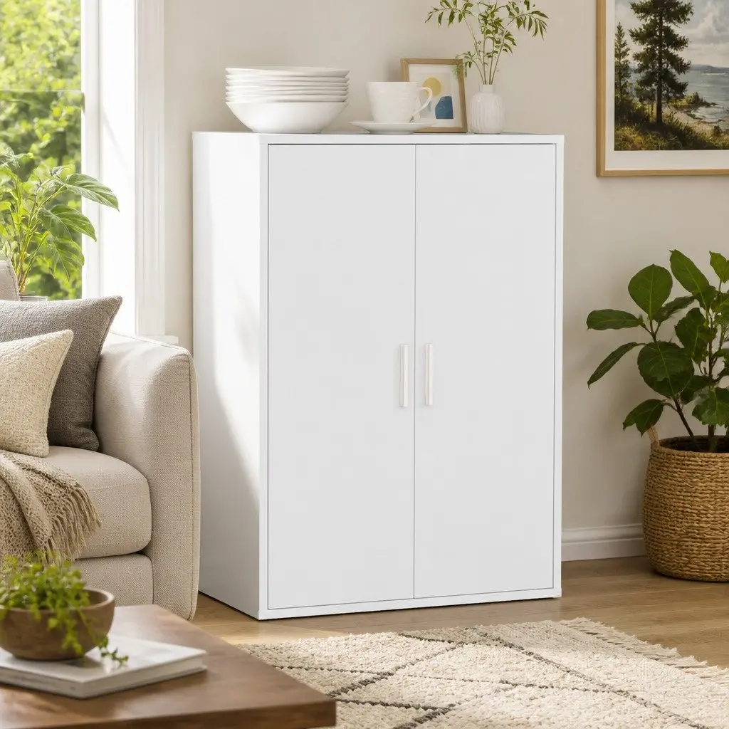 Engineered Wood Sideboard 60W x 31D x 84H cm