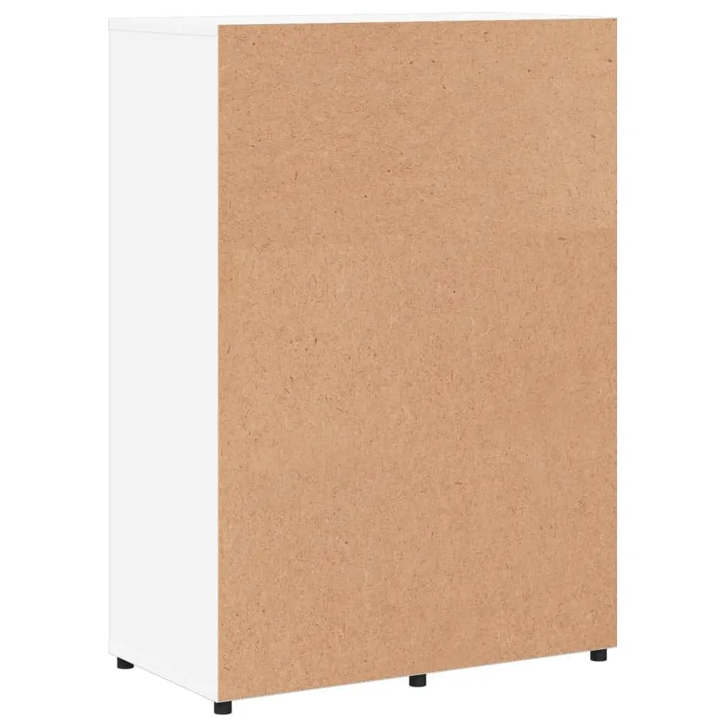 Sideboard for Living Room White 60x31x84 cm Engineered Wood Storage Cabinet